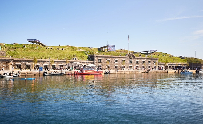 Ungdomsøen på Middelgrundsfortet